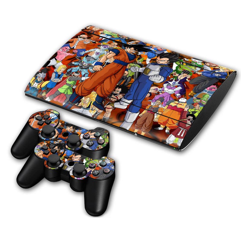 Goku Vegeta Dragon Ball Z Decals for PS5 Standard Disc Digital Console Skin  Set