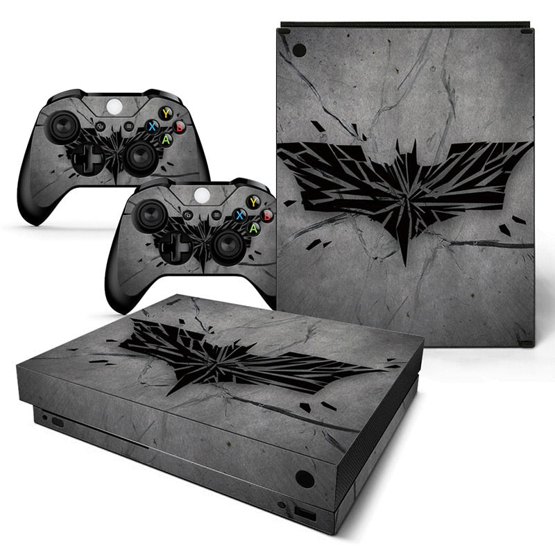 BATMAN GREY - XBOX ONE X PROTECTOR SKIN - best-skins