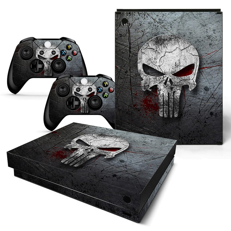 PUNISHER SKULL - XBOX ONE X PROTECTOR SKIN - best-skins