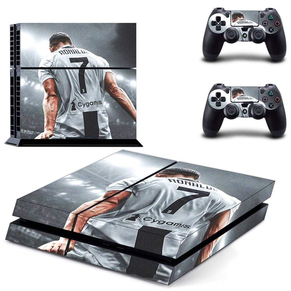 CR7 CRISTIANO RONALDO JUVENTUSE - PLAYSTATION 4 PROTECTOR SKIN - best-skins