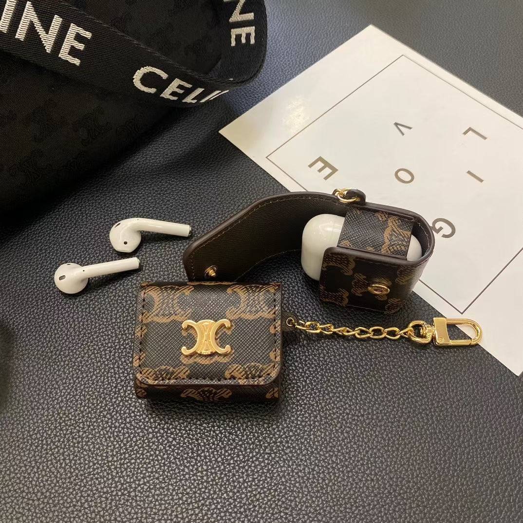 High-Quality Designer AirPods Case by CELINE