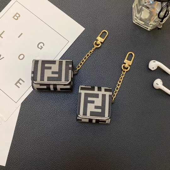 Chic Fendi Designer AirPods holder for fashionistas