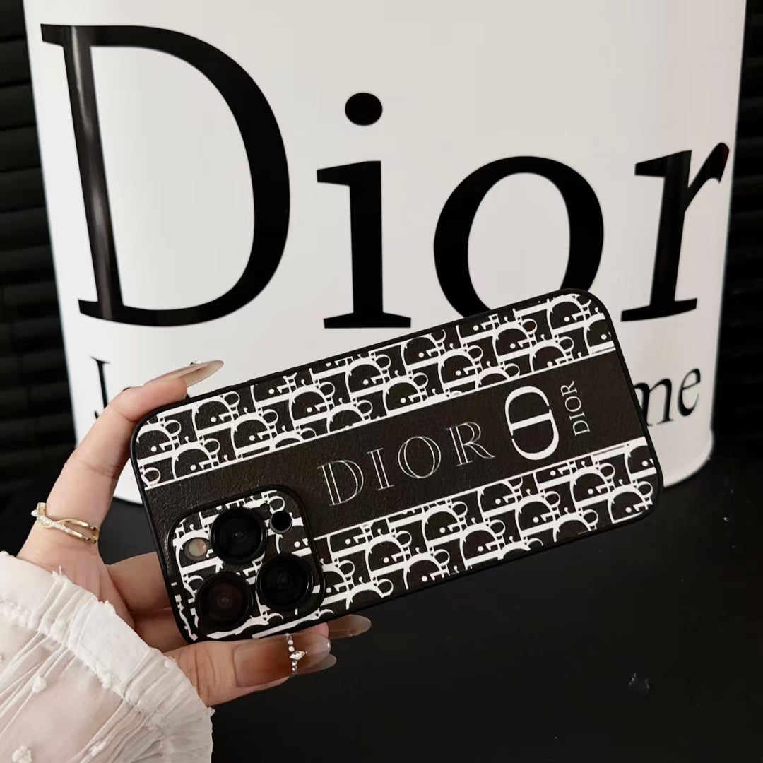 Dior Iconic Monogram iPhone Case showcasing elegant design