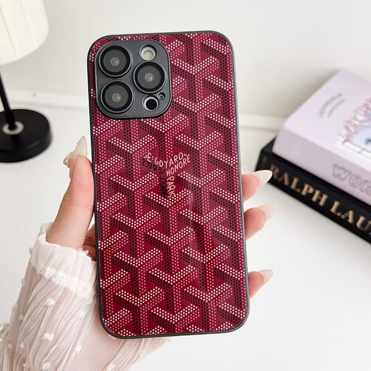 Elegant Goyard iPhone Case in Timeless Design