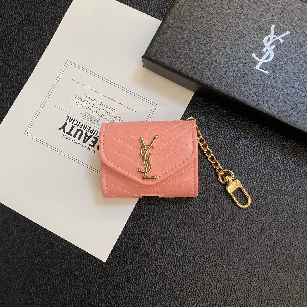 High-quality YSL AirPods Case with Secure Fit