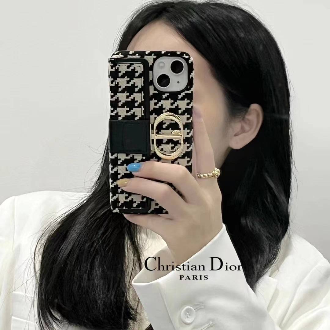 Elegant Dior Lady Card Holder iPhone Cover