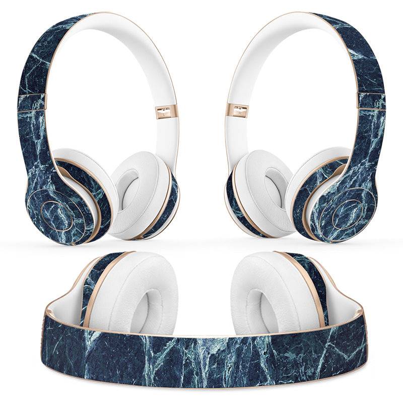 BLUE MARBLE - BEATS HEADPHONES WIRELESS SOLO PROTECTOR SKIN - best-skins