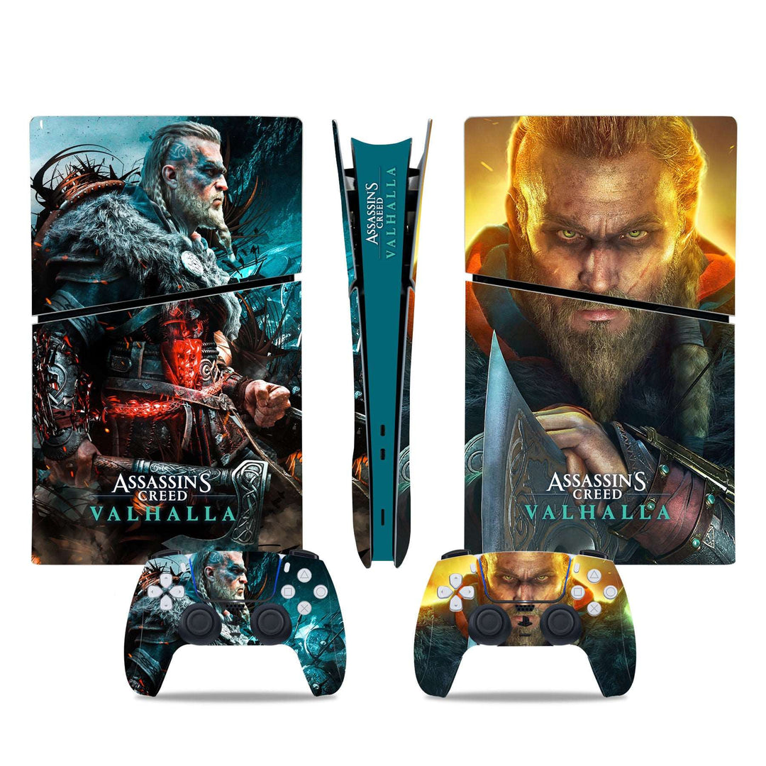 ASSASSIN CREED VALHALLA - PLAYSTATION 5 DIGITAL SLIM PROTECTOR SKIN