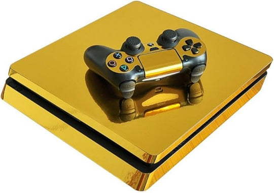 GLOSSY GOLD - PLAYSTATION 4 SLIM PROTECTOR SKIN