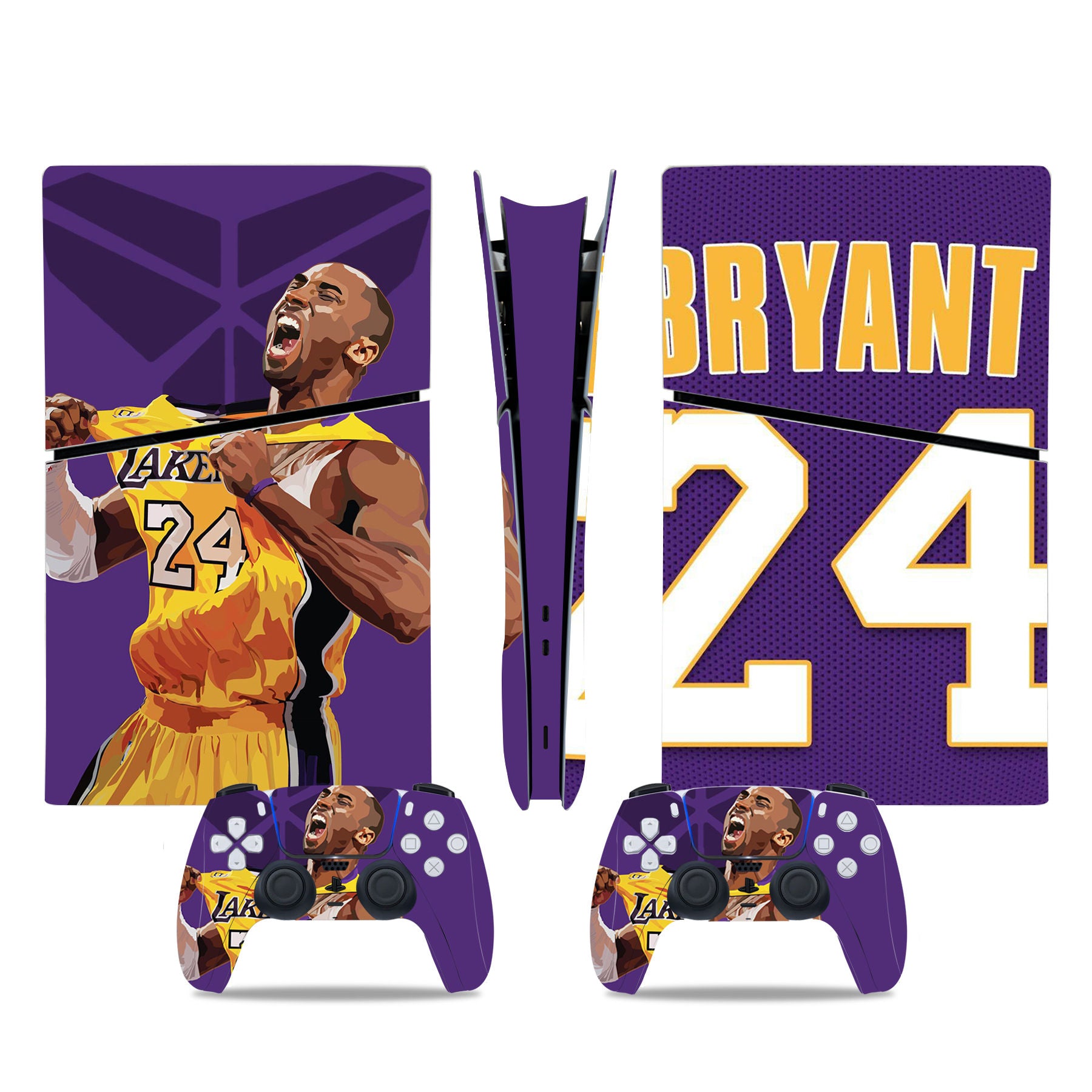 KOBE BRYANT 24 - PLAYSTATION 5 DIGITAL SLIM PROTECTOR SKIN