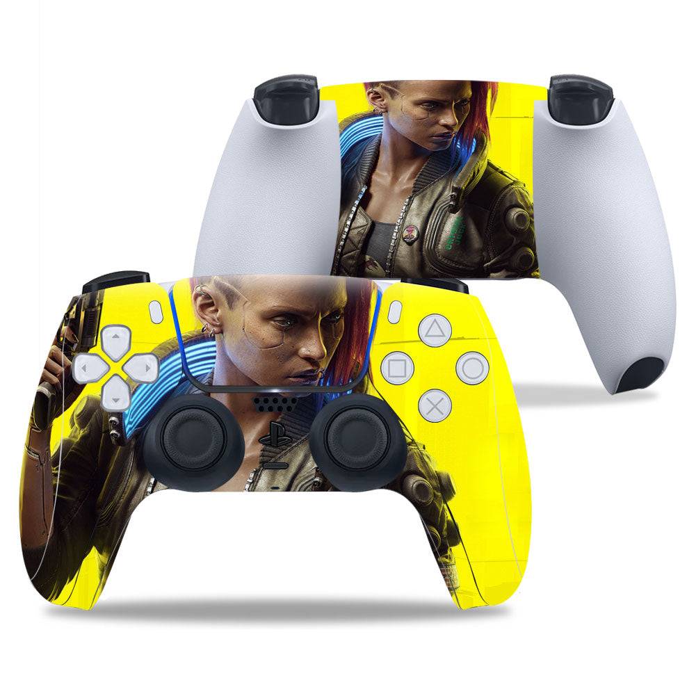 CYBERPUNK 2077 - PLAYSTATION 5 CONTROLLERS FULL SKIN