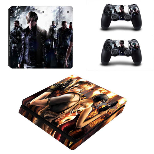 UMBRELLA RESIDENT EVIL - PLAYSTATION 4 SLIM PROTECTOR SKIN - best-skins