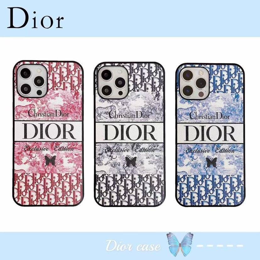 Dior Design Phone Case - Stylish Cover for iPhone Series