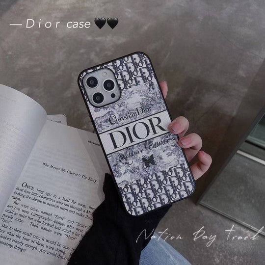 Dior Design Phone Case - Stylish Cover for iPhone Series