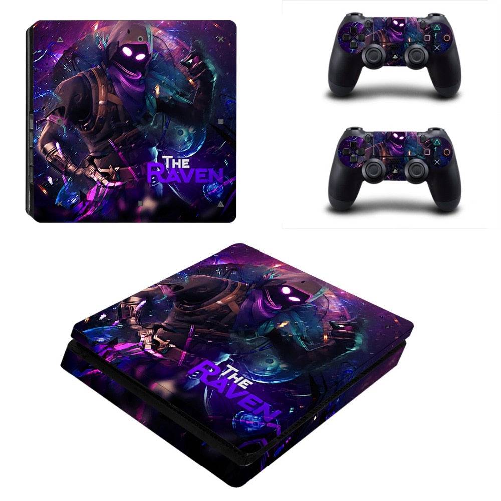 BATTLE ROYALE FORTNITE - PLAYSTATION 4 SLIM PROTECTOR SKIN - best-skins