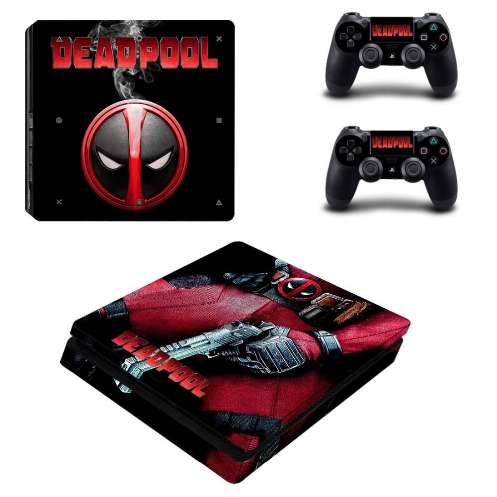 DEADPOOL - PLAYSTATION 4 SLIM PROTECTOR SKIN - best-skins