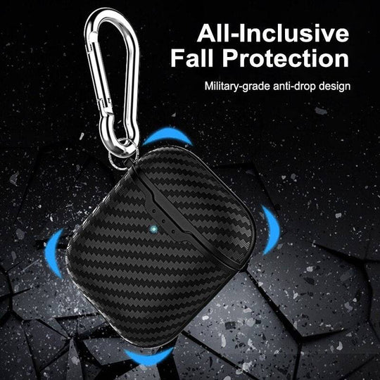 CARBON FIBER TEXTURE - AIRPODS AND AIRPODS PRO CASES - best-skins