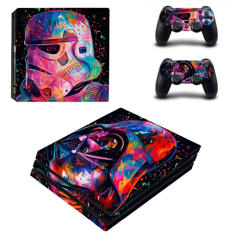 DARTH VADER - STORMTROOPER - PLAYSTATION 4 SLIM PROTECTOR SKIN - best-skins