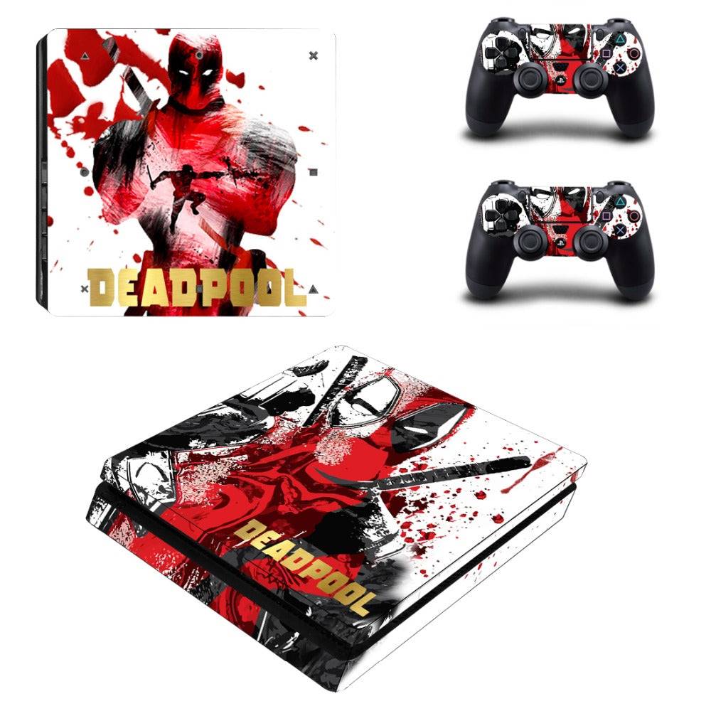 DEADPOOL - PLAYSTATION 4 SLIM PROTECTOR SKIN - best-skins