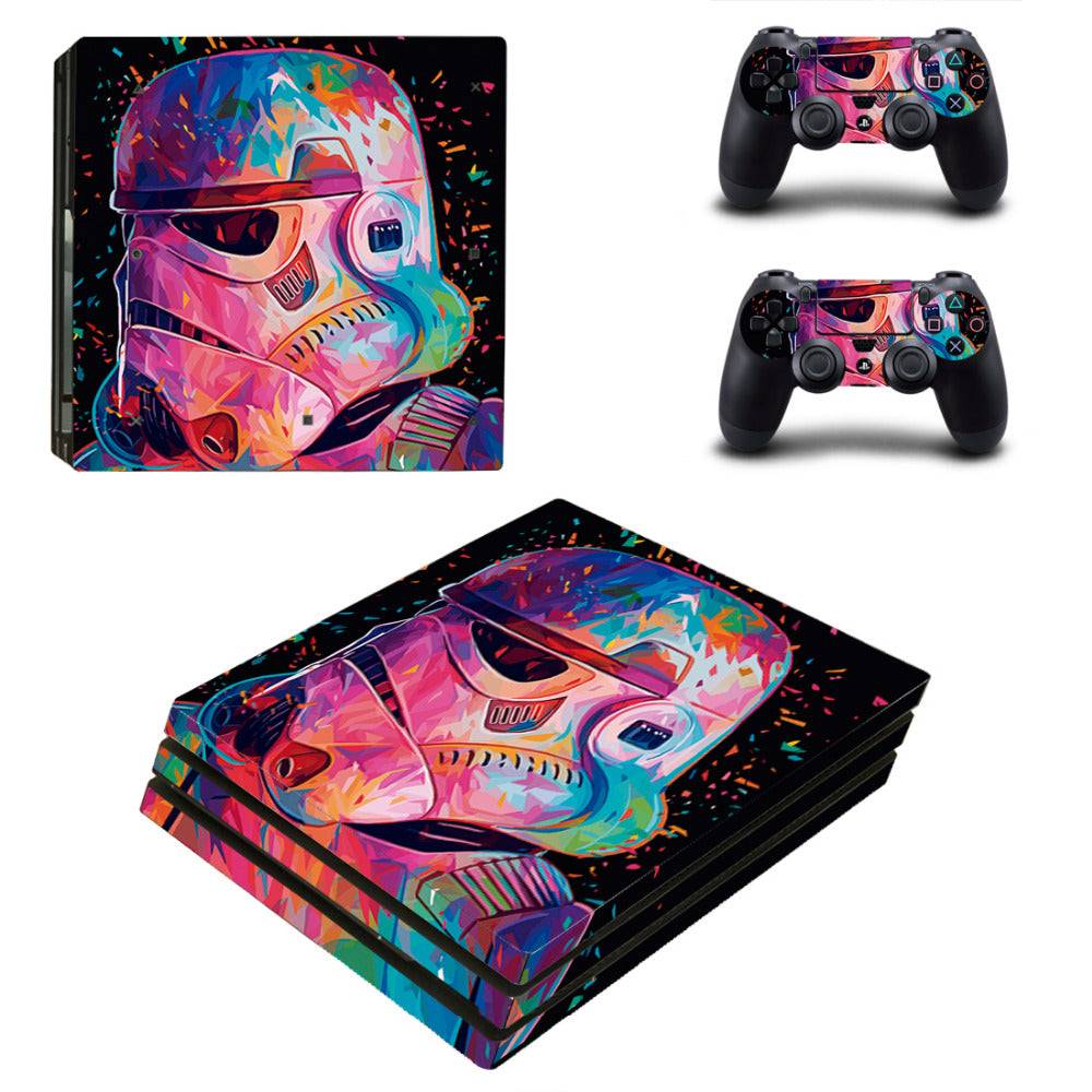 DARTH VADER - STORMTROOPER - PLAYSTATION 4 SLIM PROTECTOR SKIN - best-skins