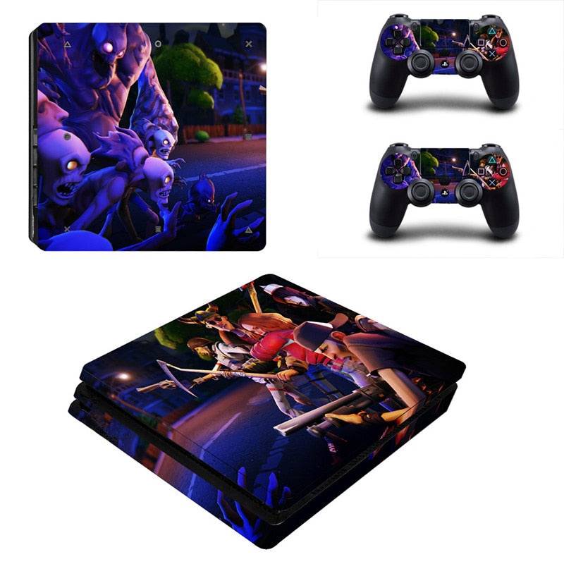 BATTLE ROYALE FORTNITE - PLAYSTATION 4 SLIM PROTECTOR SKIN - best-skins