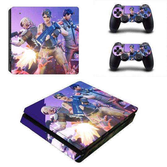 BATTLE ROYALE FORTNITE - PLAYSTATION 4 SLIM PROTECTOR SKIN - best-skins