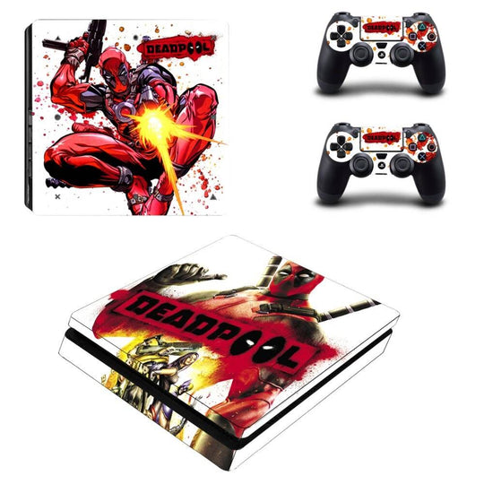 DEADPOOL - PLAYSTATION 4 SLIM PROTECTOR SKIN - best-skins