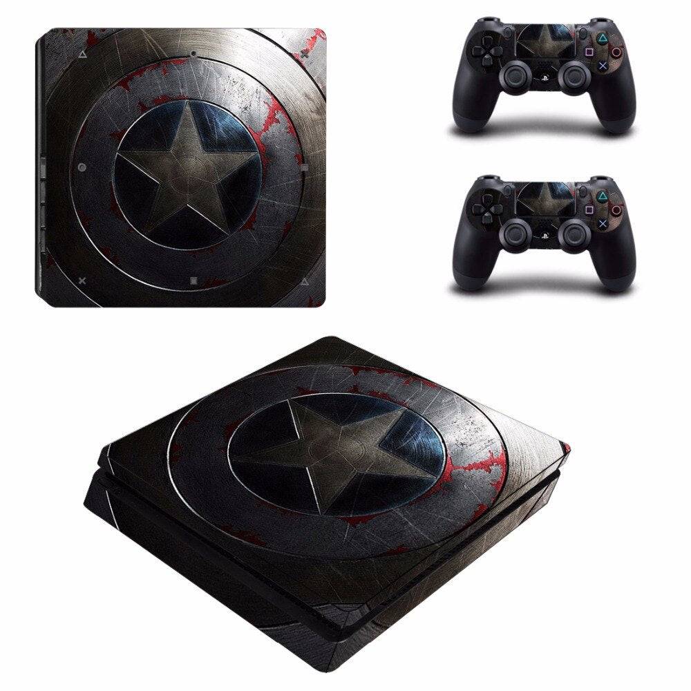 Captain America PS4 - Playstation 4 Slim Protector Skin