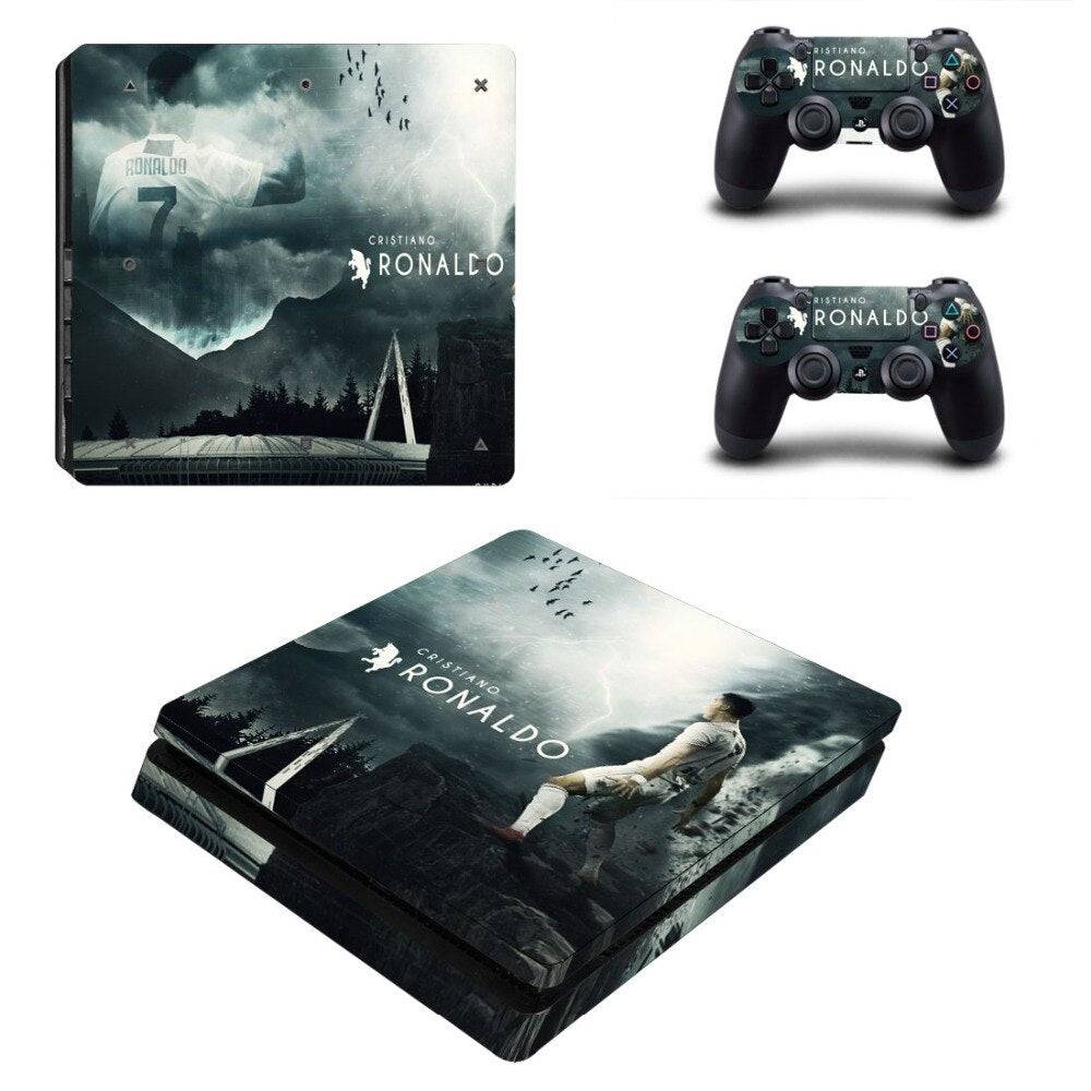 CRISTIANO RONALDO JUVENTUSE - PLAYSTATION 4 SLIM PROTECTOR SKIN - best-skins