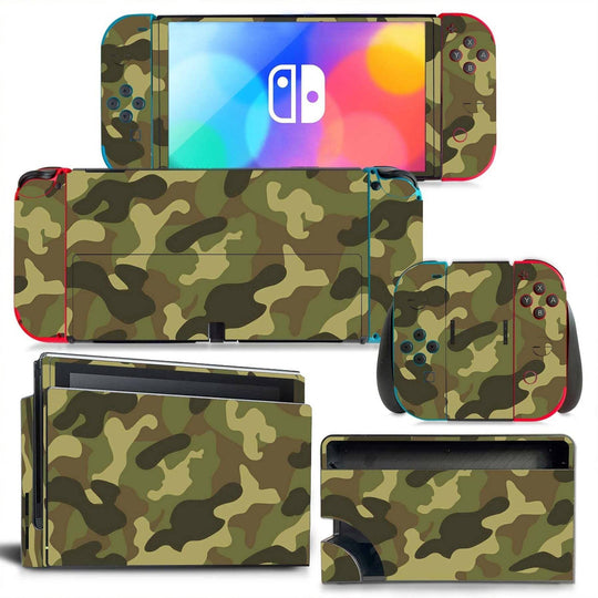 CAMOUFLAGE - NINTENDO SWITCH OLED PROTECTOR SKIN