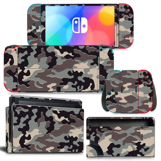 CAMOUFLAGE - NINTENDO SWITCH OLED PROTECTOR SKIN