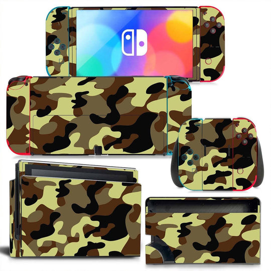 CAMOUFLAGE - NINTENDO SWITCH OLED PROTECTOR SKIN