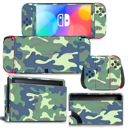 CAMOUFLAGE - NINTENDO SWITCH OLED PROTECTOR SKIN