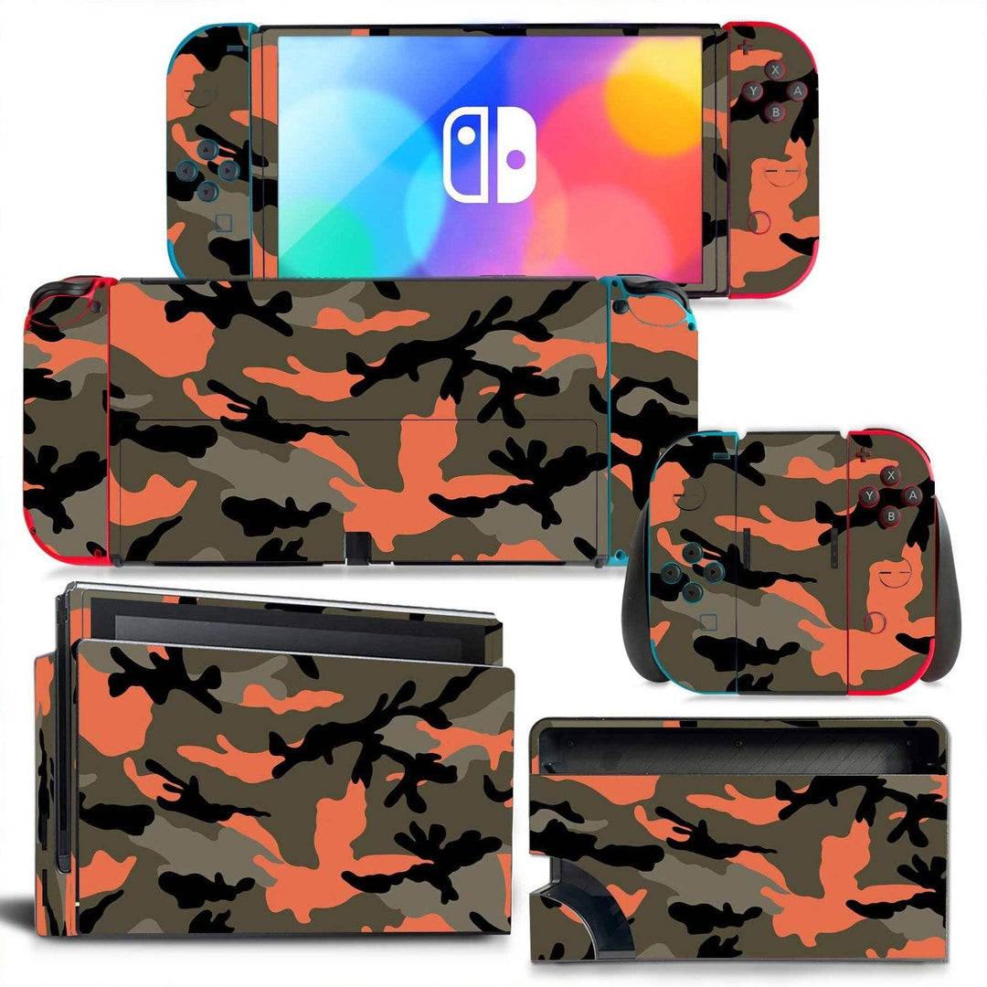 CAMOUFLAGE - NINTENDO SWITCH OLED PROTECTOR SKIN