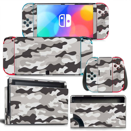 CAMOUFLAGE - NINTENDO SWITCH OLED PROTECTOR SKIN