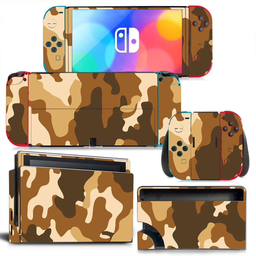 CAMOUFLAGE - NINTENDO SWITCH OLED PROTECTOR SKIN