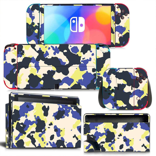 CAMOUFLAGE - NINTENDO SWITCH OLED PROTECTOR SKIN