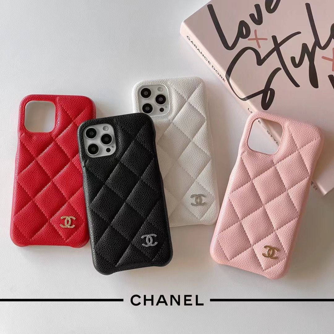 Luxury Chanel phone case with classic design