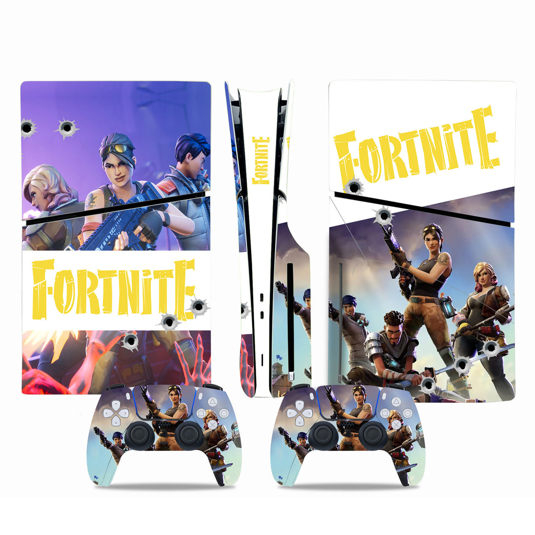 Fortnite Design Protective Skin for PS5 Disc - Official Merchandise