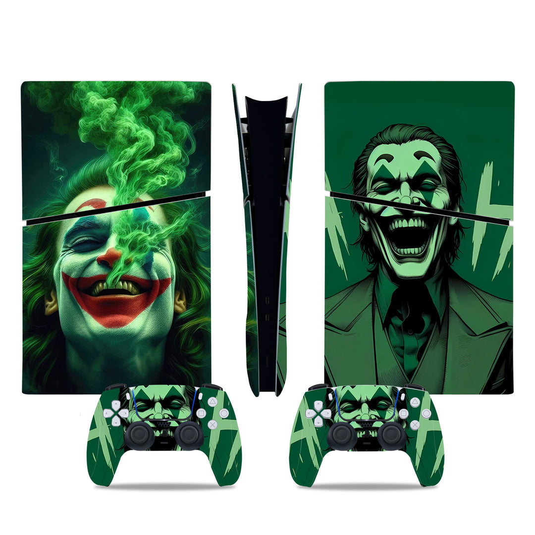 Joker PlayStation 5 Digital Slim Protector Skin - Front View