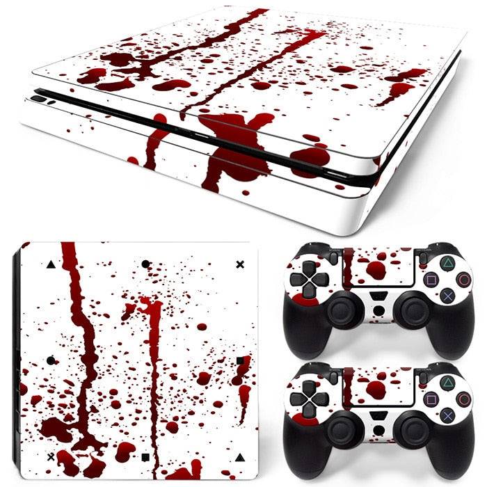 BLOODY HORROR - PLAYSTATION 4 SLIM PROTECTOR SKIN - best-skins