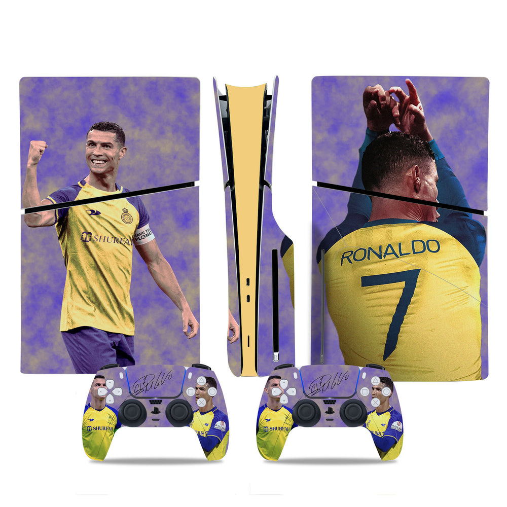Protective Skin for PlayStation 5 Disc Edition by CR7 - Slim Fit Design