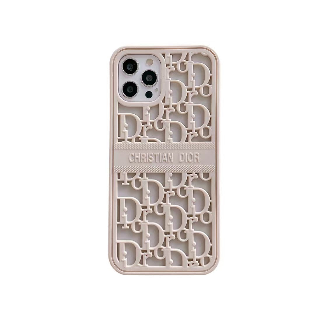 3D Fashion C.D Soft iPhone Case