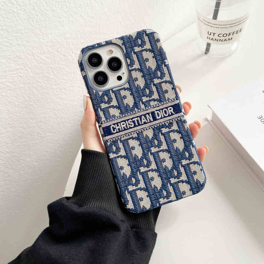 Luxury Dior Lady Phone Case for iPhone - Stylish Protection