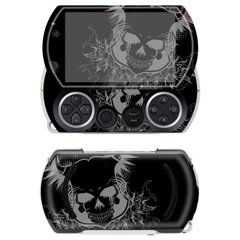 BLACK SKULL - PSP GO PROTECTOR SKIN - best-skins