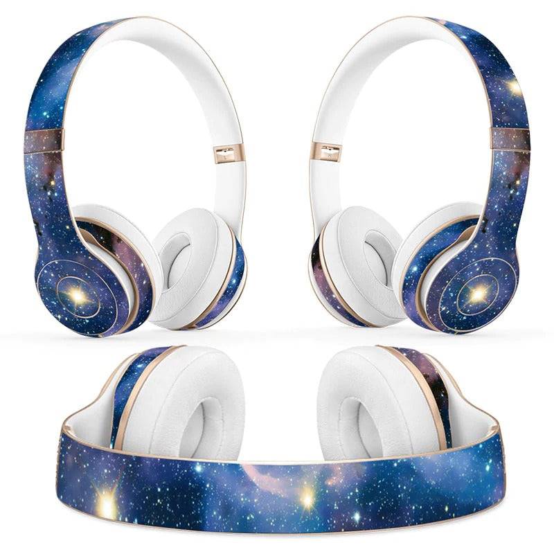 BLUE SPACE - BEATS HEADPHONES WIRELESS SOLO PROTECTOR SKIN - best-skins