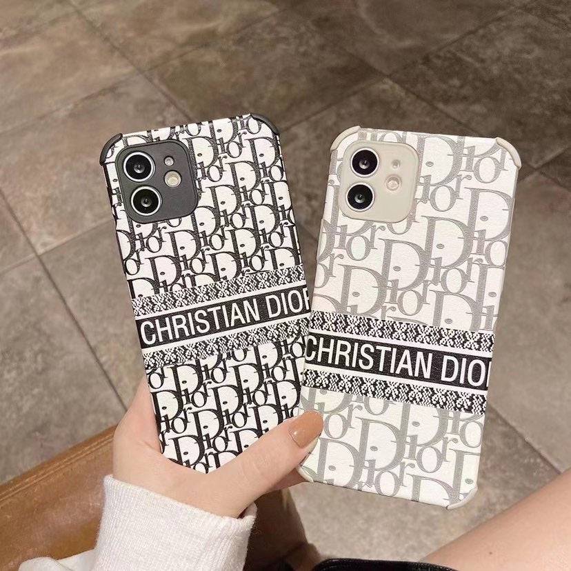 Sleek Fashion Dior Case Cover for iPhone showcasing a modern, stylish design