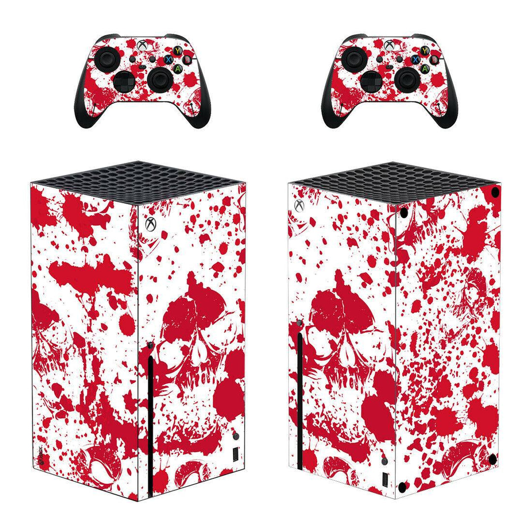 BLOODY SKULL HORROR - XBOX SERIES X PROTECTOR SKIN