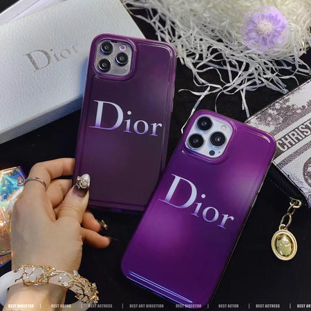 DIIOR FASHION PURPLE CASE FOR IPHONE 11 12 13 14