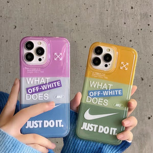 NK JUST DO IT OFF-W CASE FOR IPHONE 11 12 13 14